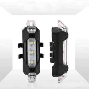 luce mtb bici frontale posteriore led ricaricabile usb - Foto 1 di 2