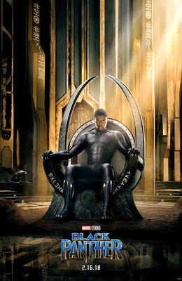Marvel Black Panther 11" x 17" Collector's Movie Poster  - image 1 of 4