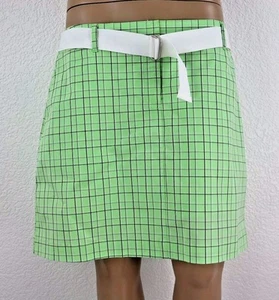 NEW IZOD Golf Stretch Swingflex Women's Belted Skirt Size 8 - Picture 1 of 7