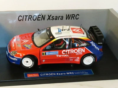 SUN STAR 1:18 AUTO CITROEN XSARA WRC #3 LOEB SWEDISH RALLY 2004    ART 4408 - Immagine 1 di 2