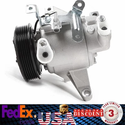  For 2012 2013 2014 2015 Subaru Impreza 2.0L AC Compressor w/ Clutch Durable US Foto 1 de 4