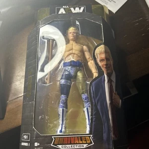 AEW CODY RHODES Unrivaled Collection Series 1 Figure 01 Jazwares NEW Ships Fast - Picture 1 of 3