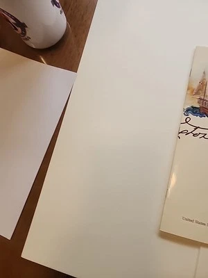 1982 Mint Set Commemorative USPS Stamp Folder with pristine Stamps - Image 1 of 4