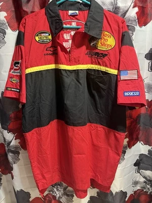 Vintage Sparco Dale Earnhardt Bass Pro Shops Racing Shirt  Size Large - Image 1 of 4