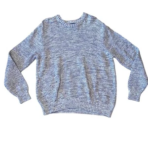 Brunswick by Cotton On Garments Chunky knit pullover speckled grey sweater XXL - Picture 1 of 3