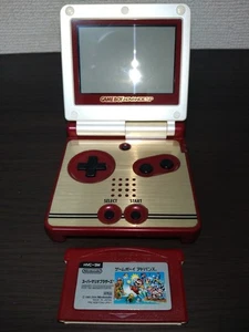 Game Boy Advance SP Famicom 20th Anniversary Hot Mario Edition Nintendo, - Picture 1 of 10