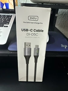 Kabel INIU USB A USB C, [2m] QC 3,0 y 3,1A kabel USB C - Zdjęcie 1 z 3