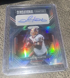 🏈2022 Panini Prizm Sensational Sig’s /149 Clinton Portis #SS-CP Auto Redskin’s - Bild 1 von 5