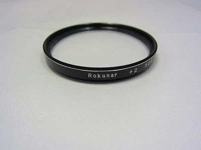 ROKUNAR +2 52mm 52S Lens Filter close-up Macro  Made in JAPAN 6405018 - Image 1 of 4