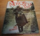 The Motorcycle Book by Joe Scalzo HCDJ 1974 - 1st Edition