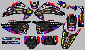 Kit de gráficos para 2003-2007 Honda CRF150 CRF230 CRF 150 230 calcomanías logotipo pegatina - Imagen 1 de 3