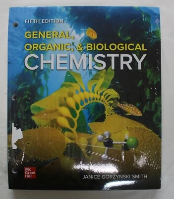 General, Organic, & Biological Chemistry 5th Edition Loose-Leaf Brand New - Image 1 of 2