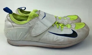Nike Zoom PV 2 White Track & Field Pole Vault Shoes Spikes EUR 48.5 Men US 14 - Picture 1 of 12