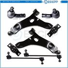 Front Lower Control Arm Outer Tie Rod End Sway Bar For 2000 01-2004 Ford Focus