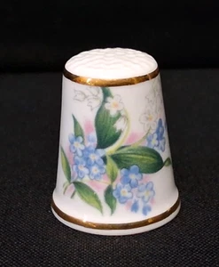 ROYAL GRAFTON Blossom by Blossom Flower Clusters Vtg Collectible Sewing Thimble - Picture 1 of 6
