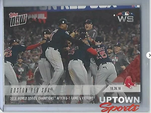 2018 Topps Now #957-Boston Red Sox- 2018World Series Champions After 5-1 Game 5 - Picture 1 of 2