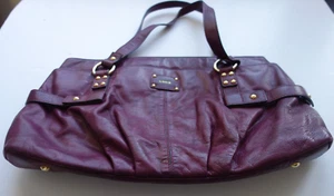 LODIS 17" X 11" Burgundy Color Shoulder Bag - Picture 1 of 12