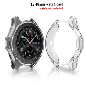 Elastyczne przezroczyste etui ochronne do zegarka Samsung Gear S3 Frontier SM-R765A - Zdjęcie 1 z 1
