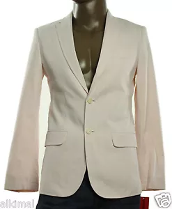 NEU HERREN IZOD MÄRCHEN NADELSTREIFEN BAUMWOLLE SALWASSER SPORT MANTEL BLAZER JACKE S - Bild 1 von 3