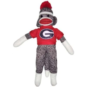 Georgia Bulldogs Sock Monkey - 20" - Picture 1 of 1