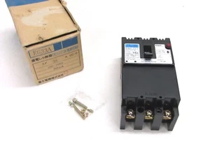 FUJI ELECTRIC CURCUIT BREAKER, 15A, 100-200V, 3-POLE, EG33A - Picture 1 of 6