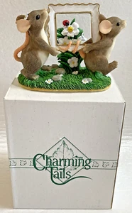 Charming Tails ~ PICTURE PERFECT Figure 89/722 ~ Fitz & Floyd ~ NIB - Picture 1 of 14