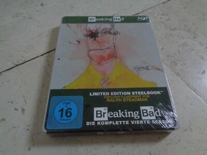 BREAKING BAD Season 4 BluRay OOP SteelBook NEW&SEALED Bryan Cranston Aaron Paul - Picture 1 of 8