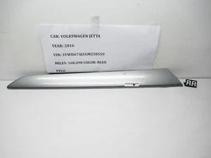2011-2018 Volkswagen Jetta Rear Right Door Panel Trim Molding 5C6867450 OEM - Picture 1 of 6