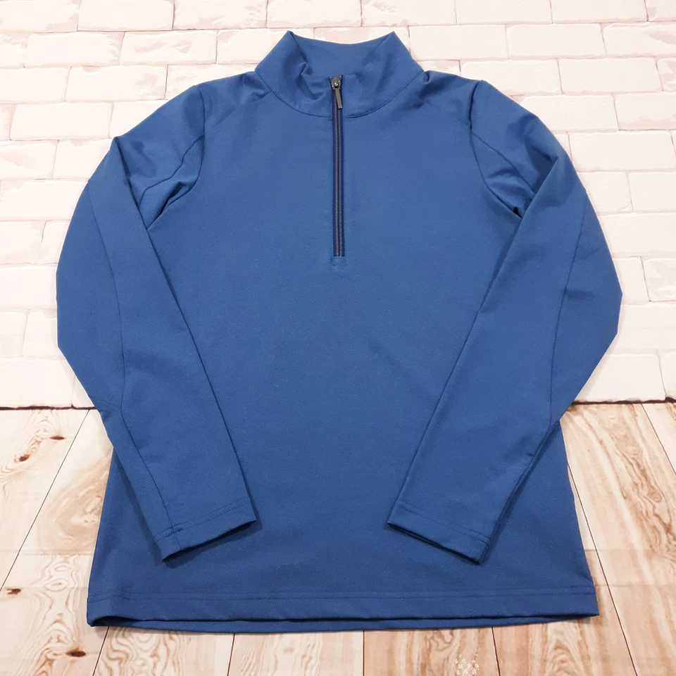 Camisa de golf pulóver PING 1/4 cremallera para mujer talla 4 azul estadounidense Sensorcool Foto 1 de 4