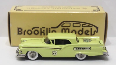 Ford Fairlane Skyliner 1957 Brooklin 35X Historic Route 66 1993 caja como nueva 534 ISS Foto 1 de 4