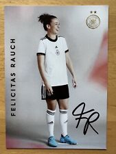 Felicitas Rauch AK DFB Frauen 2022 Autogrammkarte original handsigniert