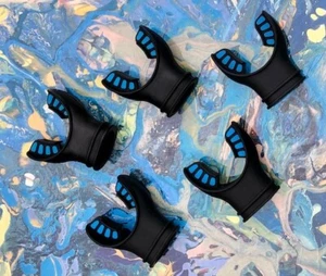 5 Silicone Mouth Pieces for Scuba Diving Regulators & Snorkels WIL-MP-01Bl - Bild 1 von 1