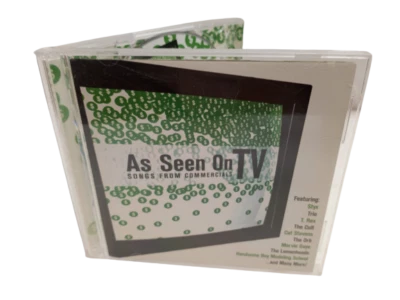 AS SEEN ON TV Songs From Commercials 2001 CD USED VG Trio IGGY POP Styx CULT Orb Foto 1 de 4