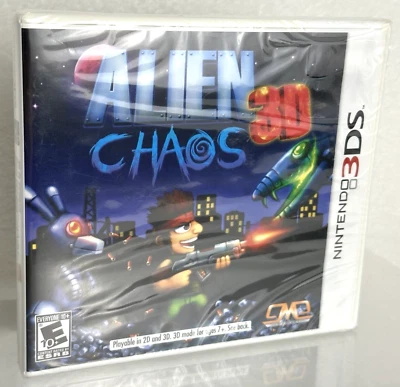 BRAND NEW⭐Alien Chaos 3D⭐Nintendo 3DS Authentic NTSC USA ULTRA RARE - Image 1 of 4