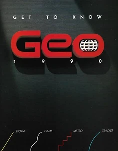 Automobile Brochure 1990 Geo Full Line - Picture 1 of 1