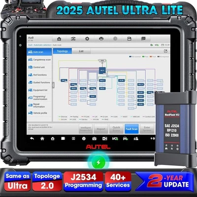 Autel MaxiCOM Ultra Lite S Diagnostic Scan Tool with 2 Years Free Updates - Image 1 of 4