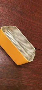 pyrex refrigerator dish 502 CLEMSON orange about 6 3/4 x 4 x 2 1/2 No Chips - Picture 1 of 4