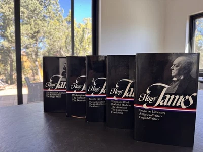 Henry James 5-Volume Set: Novels & Essays, Library of America classic novels — 第 1/4 张图片