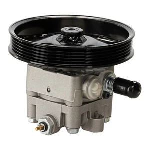 For Mitsubishi Galant 2001-2003 Power Steering Pump w/ Pulley Excluded Reservoir - Picture 1 of 7