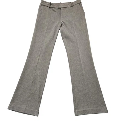 Kut From The Kloth Pants Womens 6 Brown Herringbone Flare Dress Work Career - Image 1 of 4