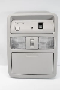 18-23 Titan XD Gray Front Overhead Console w/ Sliding Rear Glass Bluetooth  E318 - Picture 1 of 13