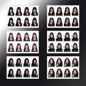 Kpop KATSEYE School ID PHOTO Uniform ID Photo Card - Picture 1 of 8