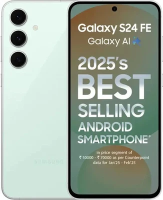 Samsung Galaxy S24 FE 5G 256GB - Mint - Factory Unlocked Dual SIM - Image 1 of 4