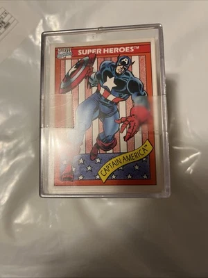 1990 年漫威宇宙系列 1 集换卡完整基础套装 1-162 — 第 1/4 张图片