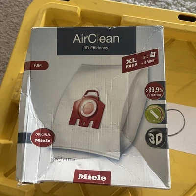 Miele XL-Pack GN Dust Bag Vacuum 8 Bags & 4 Filters New Opened Box ~ Complete - Image 1 of 4