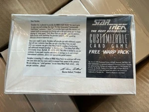 1995 Star Trek CCG 36-count Warp Packs factory sealed retailer box - Picture 1 of 1