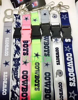 NFL Dallas Cowboys Llavero Cordón - ¡Elige tu Color! Foto 1 de 4