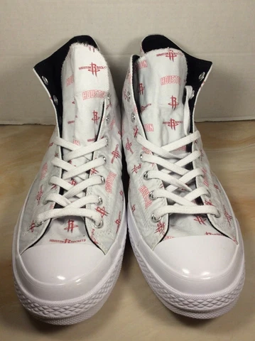 Converse Chuck Taylor All Star 70 NBA Houston Rockets shoes sz 12 silver 161162c Cover