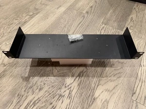 Protectli 1U Rack Mount Shelf - 5" Deep - Steel - Vented Rack Shelf - 2 Vaults - Picture 1 of 4