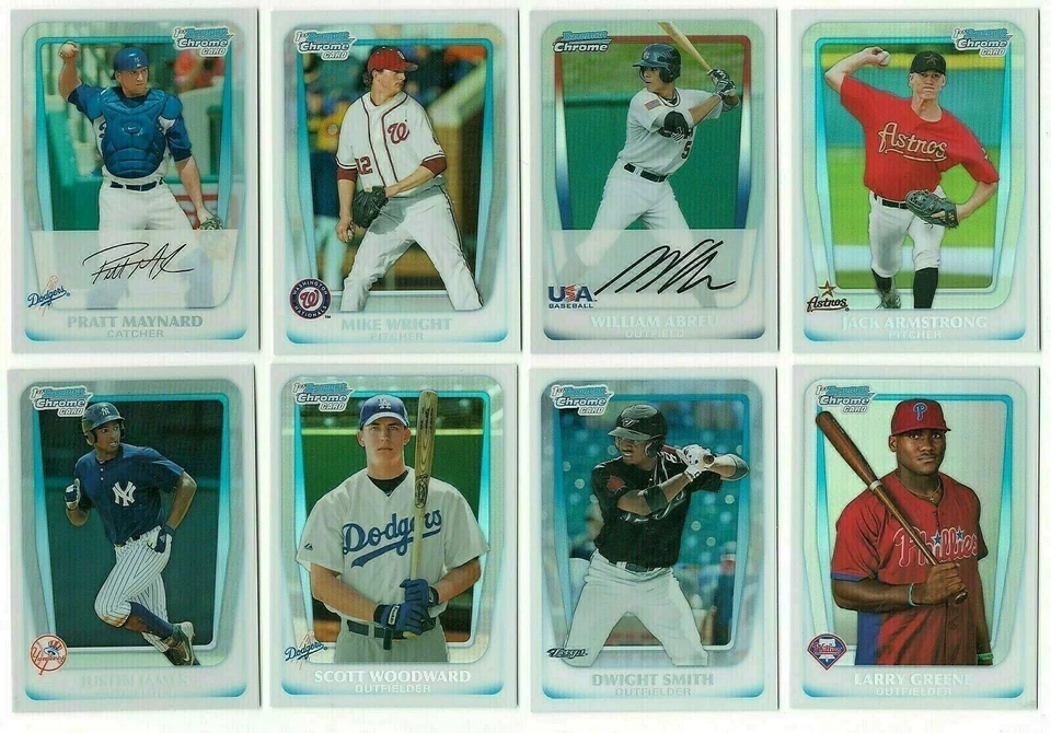 2011 Bowman Chrome Draft Prospects REFRACTOR Parallel Single Cards #BDPP1-85 Ref - Image 1 of 1